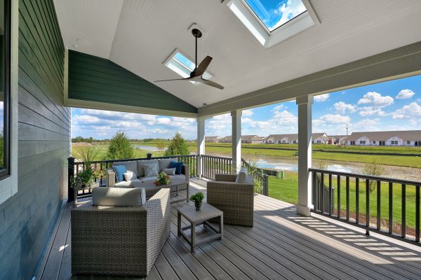 Covered Deck Installation in Rogers