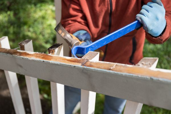Deck Railing Replacement in Rogers