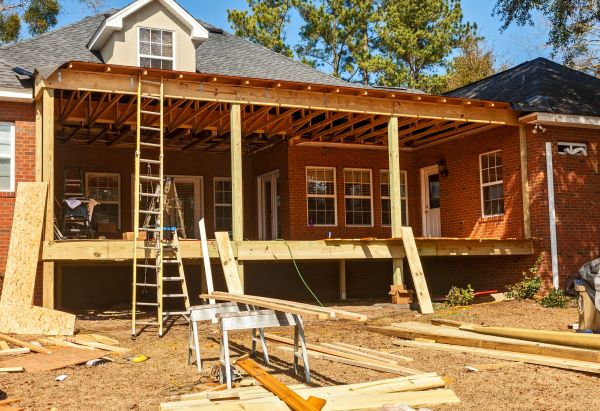 Sagging Deck Repair in Rogers