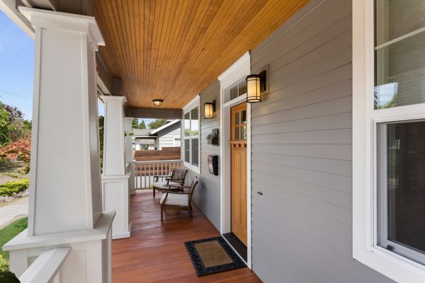 Porch Beam Replacement in Rogers