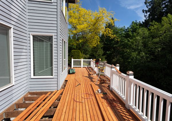 Deck Floor Repair in Rogers