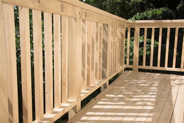Pine Deck Installation in Rogers