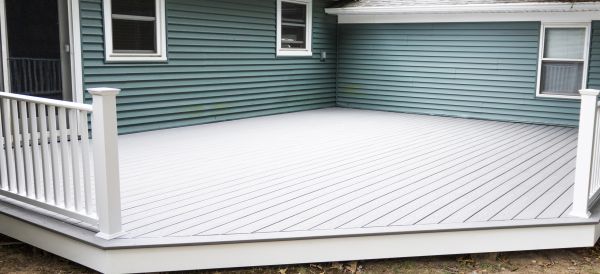 Vinyl Decking Installation in Rogers