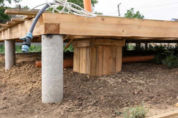 Deck Foundation Repair in Rogers