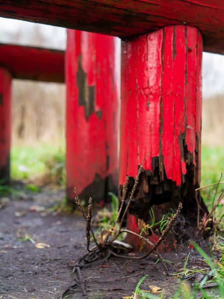 Rotten Column Replacement in Rogers
