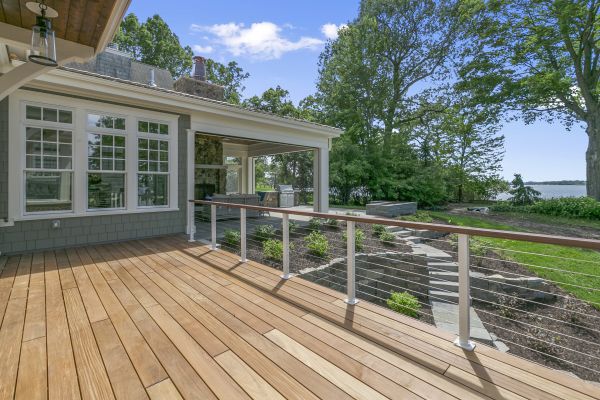 Wood Deck Installation in Rogers