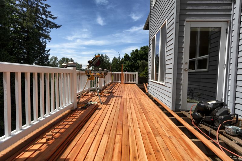 Newly Built Deck